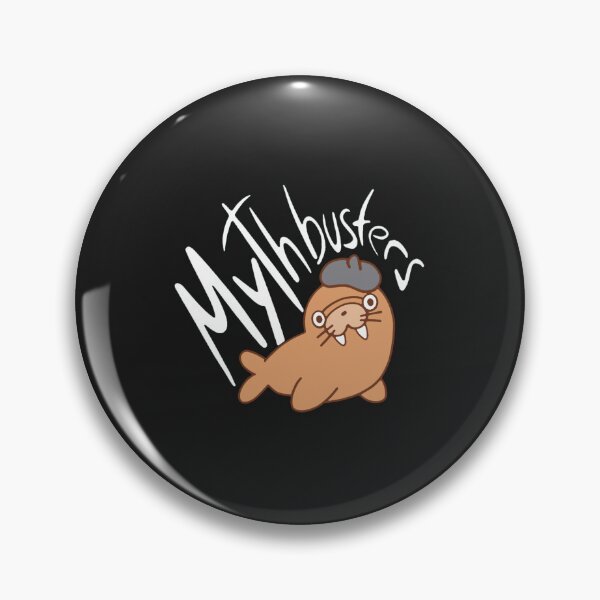 Item preview, Busted Merch Mythbusters Kawaii Walrus  designed and sold by Nonalart.
