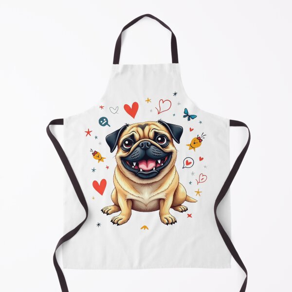 Item preview, Gentle Soul Pug Drawings designed and sold by KikiPuggie.