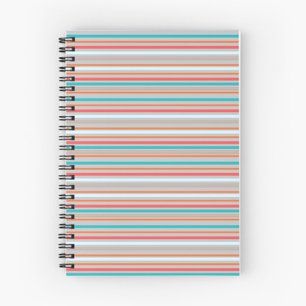 Item preview, Teal and Orange Stripes on Gray  designed and sold by JaygiesDesign.