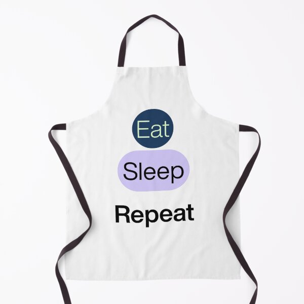 Item preview, Eat-Sleep-Repeat T-shirt designed and sold by Cute&Little Ghosts.