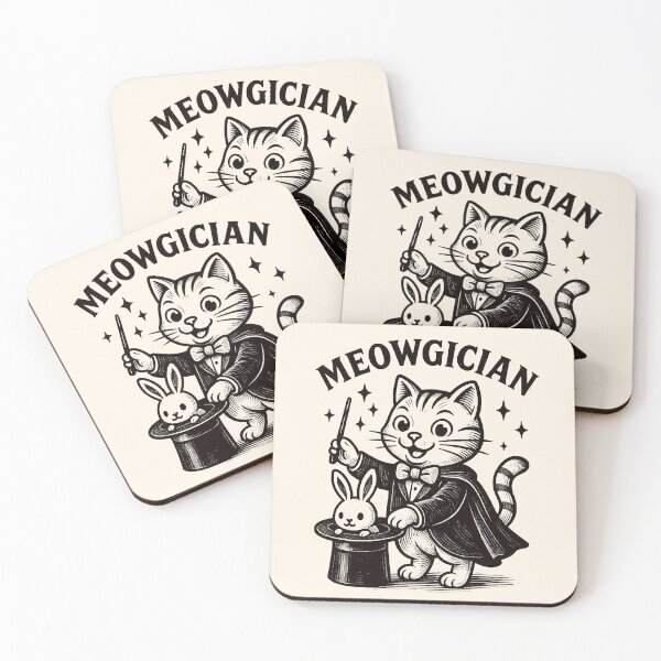 Item preview, Meowgician designed and sold by oops-I-drew-again.
