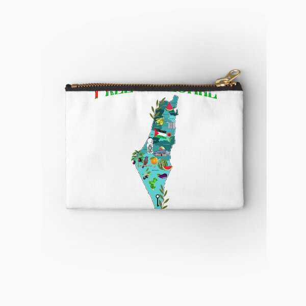 Item preview, Free Palestine map - illustrated Palestine map designed and sold by Youngkev-arts.