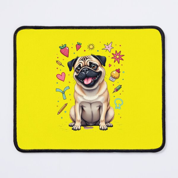 Item preview, Charming Pugs Portrait designed and sold by KikiPuggie.