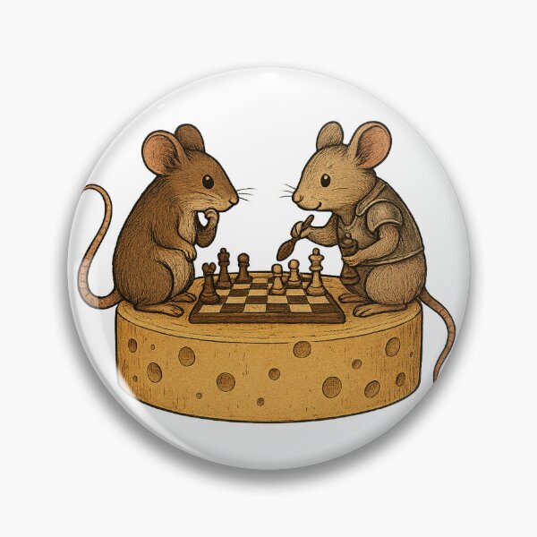 Item preview, Chess Mice on a Cheese Board designed and sold by photoparadise22.