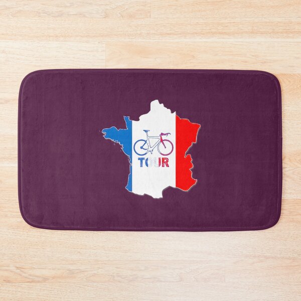 Item preview, France Cycling Tour Rider Bike Flag Art | Limited Edition designed and sold by TracyCavazos.