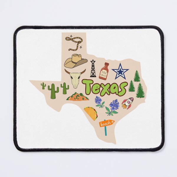 Item preview, Texas State Icons | Western Cowboy & Lone Star Design designed and sold by SimplyJasper.