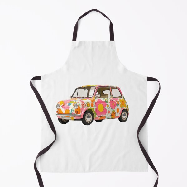 Item preview, Retro Flower Power Car – Colorful Vintage Ride designed and sold by casualnature.