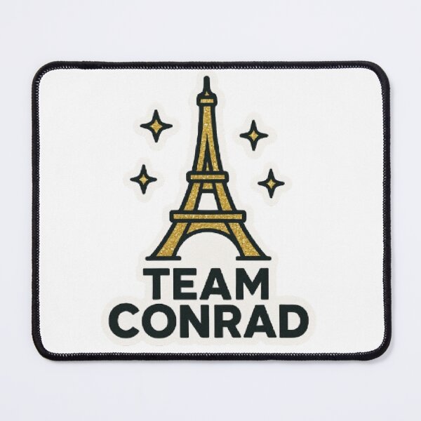 Item preview, Team Conrad Eiffel Tower Paris The Summer I Turned Pretty Belly Jeremiah Fisher Conklin designed and sold by SamiraArts.
