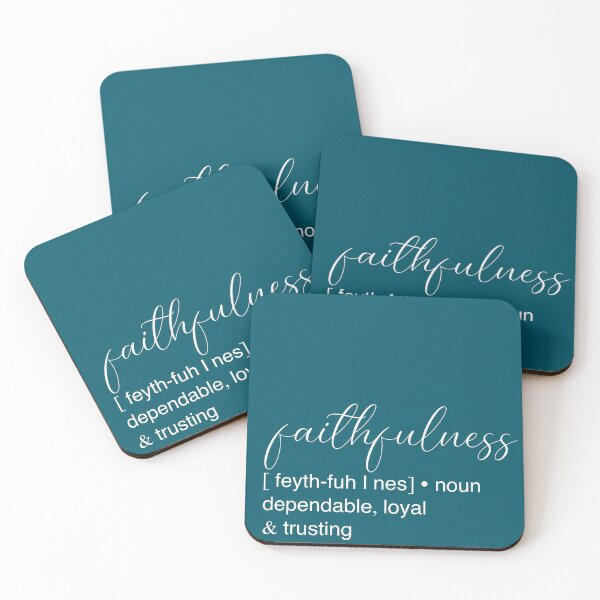 Item preview, Faithfulness definition designed and sold by dudaoliveira.art.