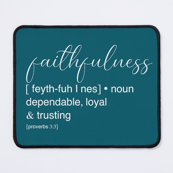 Item preview, Faithfulness definition designed and sold by dudaoliveira.art.