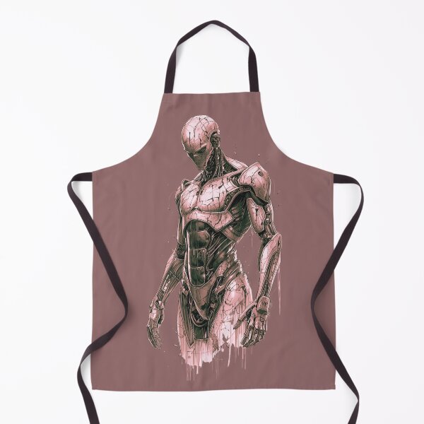Item preview, Battle-Ready Male Android – Hard Sci-Fi Biomechanical Art designed and sold by BrightThreadBB.