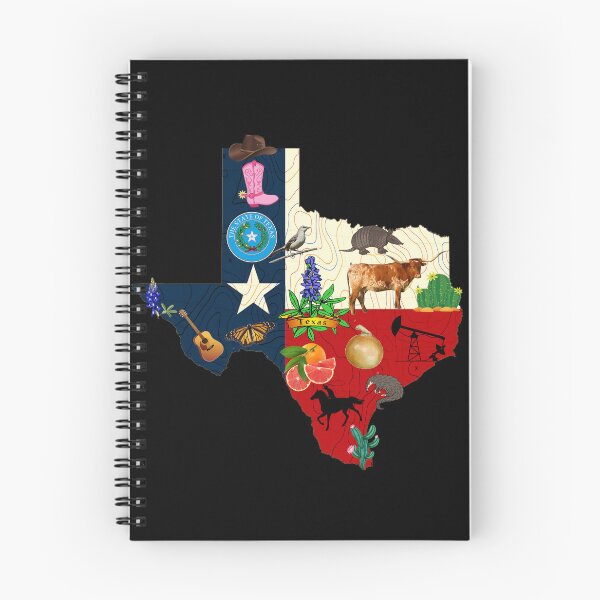 Item preview, Texas State Map - illustrated map of Texas designed and sold by Youngkev-arts.