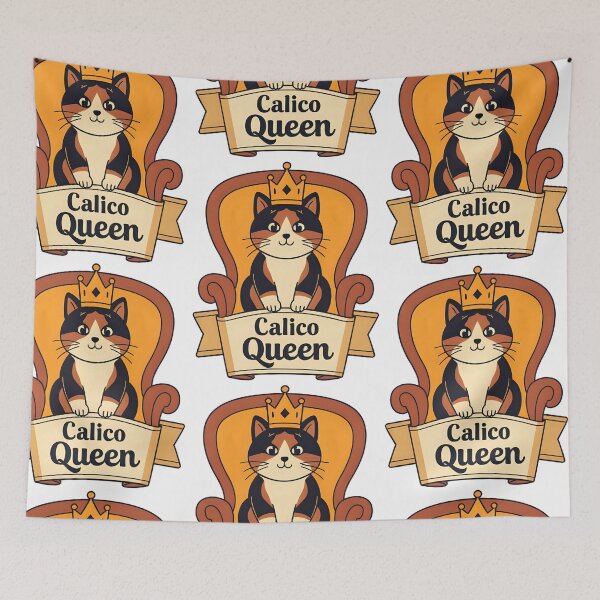 Item preview, Calico Cat Queen designed and sold by OMAR-AMANY.