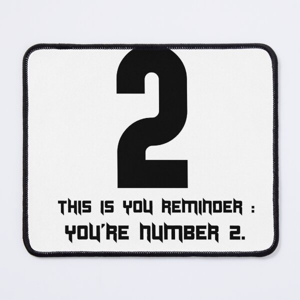 Item preview, This Is Your Reminder, You’re Number 2 — Competitive Humor Quote, Back Print Shirt Design designed and sold by ParodyPixels ⭐⭐⭐⭐⭐(11k+).
