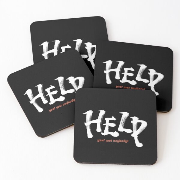 Item preview, Help ! Japanese style calligraphy art  designed and sold by Necokite.