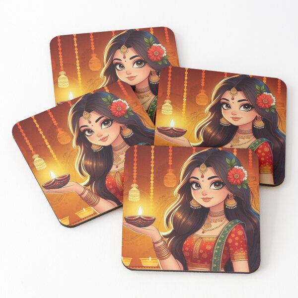 Item preview, Traditional Indian Girl designed and sold by Mywaymylife.
