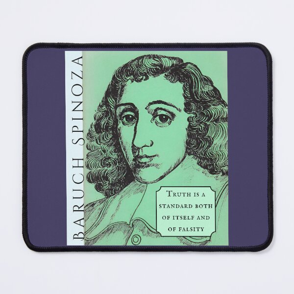 Item preview, Baruch Spinoza quote: Truth is a standard both of itself and of falsity designed and sold by artbleed.