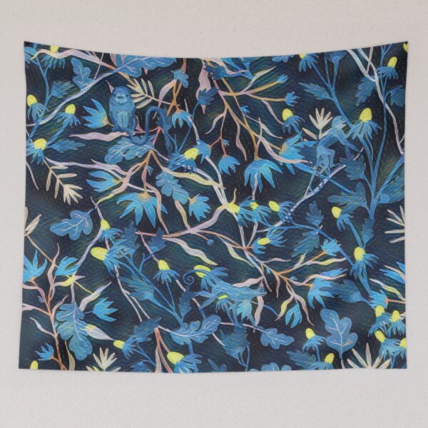 Item preview, menyala animal floral designed and sold by VelvaJo.