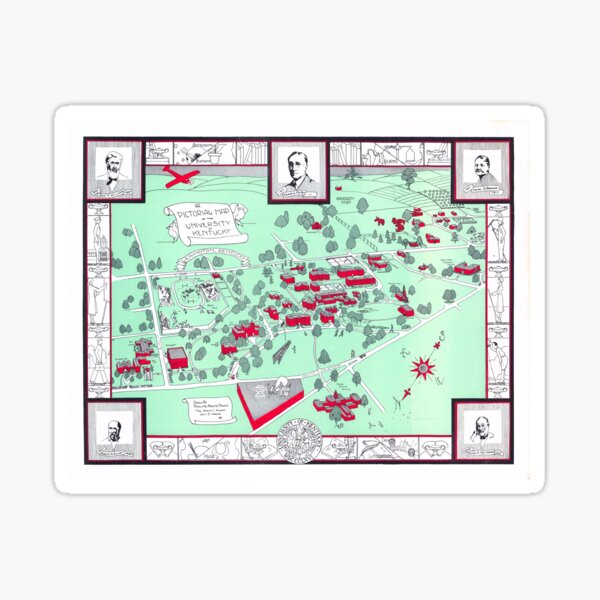 Item preview, LEXINGTON University map KENTUCKY dorm decor graduate designed and sold by FrenchPrinting.