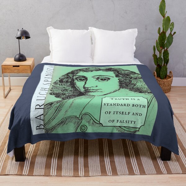 Item preview, Baruch Spinoza quote: Truth is a standard both of itself and of falsity designed and sold by artbleed.