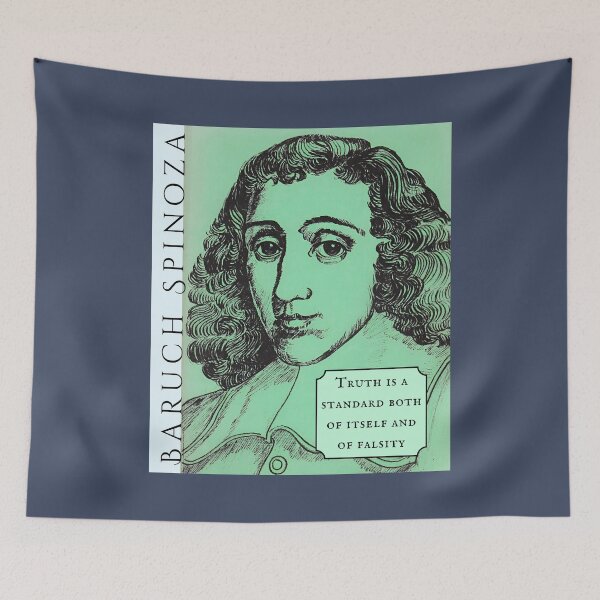 Item preview, Baruch Spinoza quote: Truth is a standard both of itself and of falsity designed and sold by artbleed.
