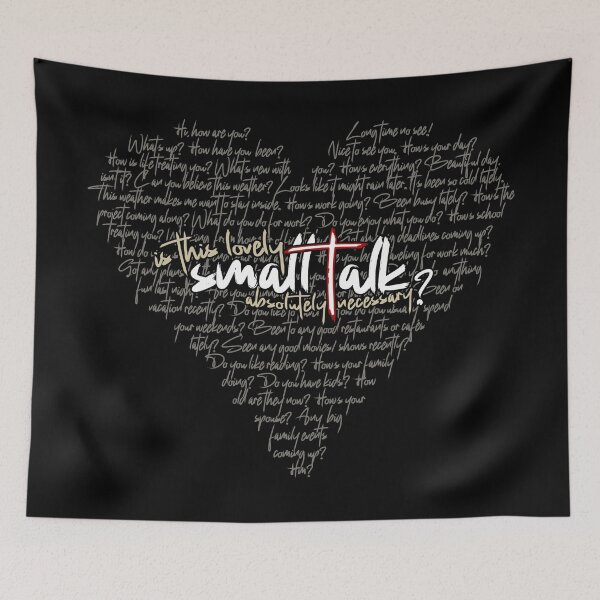 Item preview, Is This Small Talk Necessary? designed and sold by Geek Gobbledygook.