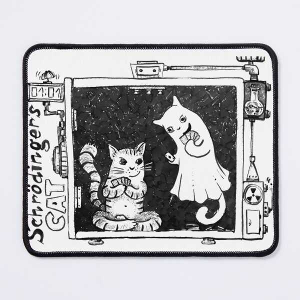 Item preview, 4  Schrodinger Cat Kills Some Time designed and sold by goulditeggeb.