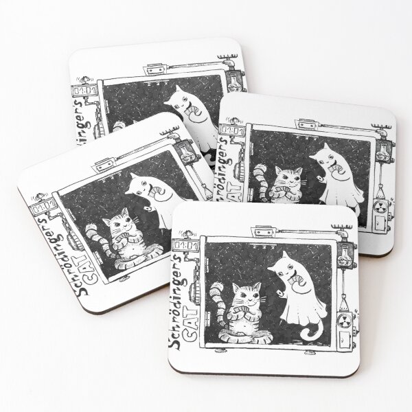 Item preview, 4  Schrodinger Cat Kills Some Time designed and sold by goulditeggeb.