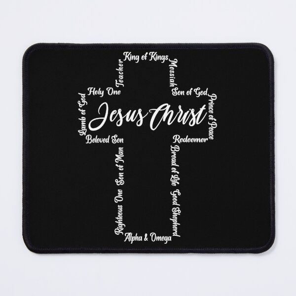 Item preview, Jesus Christ Cross White designed and sold by MarigoldandLily.