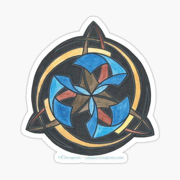Triskel Pen Duick Sticker
