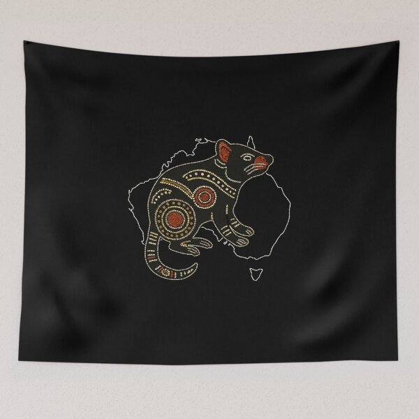 Item preview, Tasmanian Spirit: A Dance with the Rainbow Serpent designed and sold by FreiherrPK.