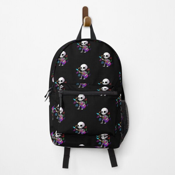 Item preview, Funny Skeleton with Guitar | Cool Chibi Rock Music Skeleton Design designed and sold by ColorSplash123.