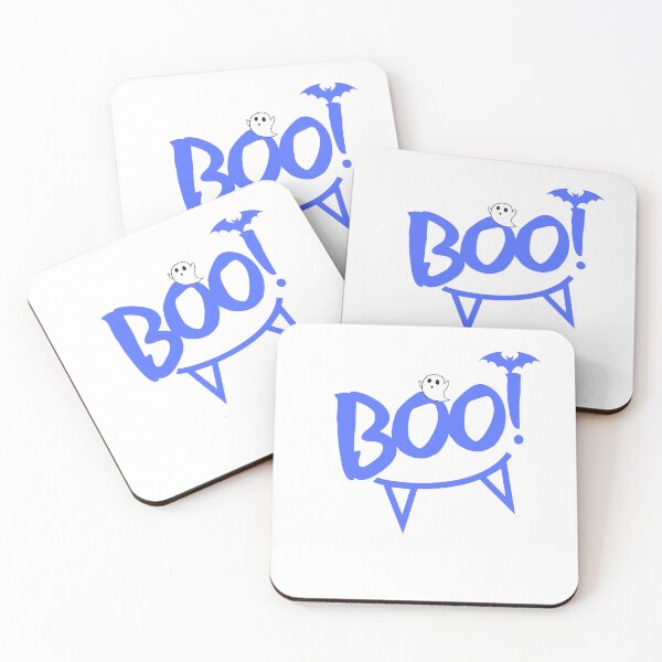 Item preview, Cute Spooky Boo Design with Ghost and Bat designed and sold by TigerClawCo.