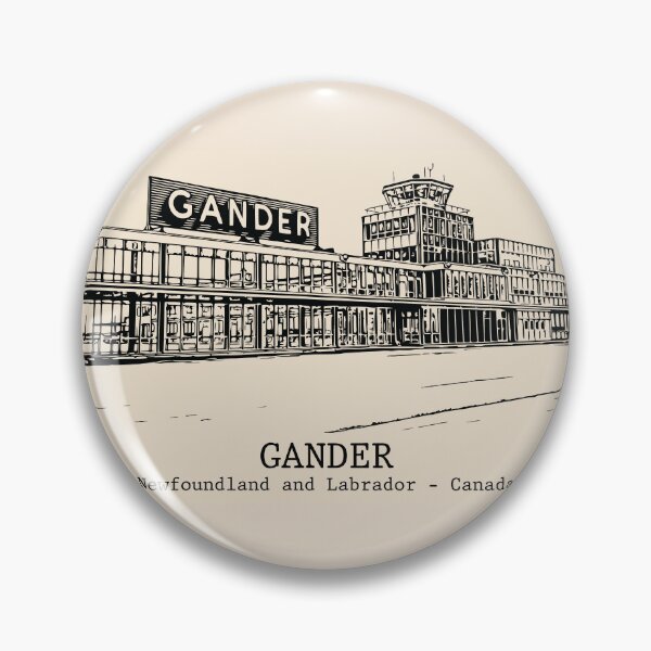 Item preview, Gander - Newfoundland and Labrador designed and sold by Lakeric Cityscapes.
