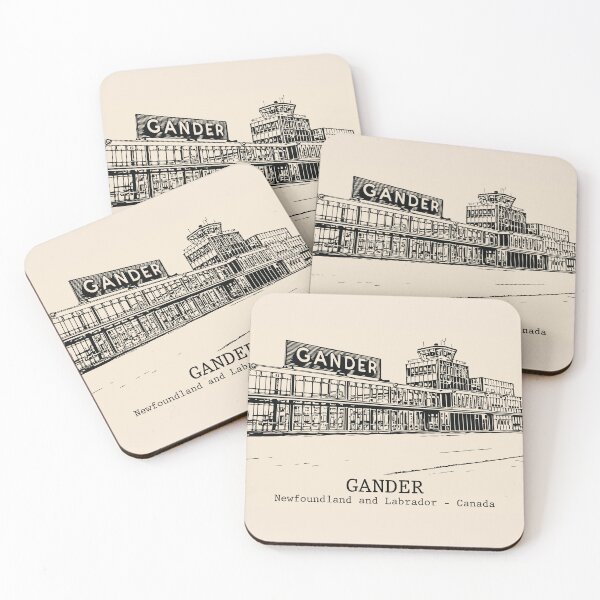 Item preview, Gander - Newfoundland and Labrador designed and sold by Lakeric Cityscapes.