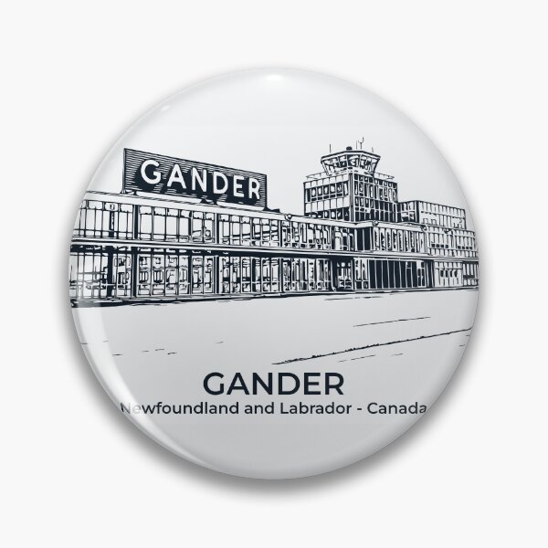 Item preview, Gander - Newfoundland and Labrador designed and sold by Lakeric Cityscapes.