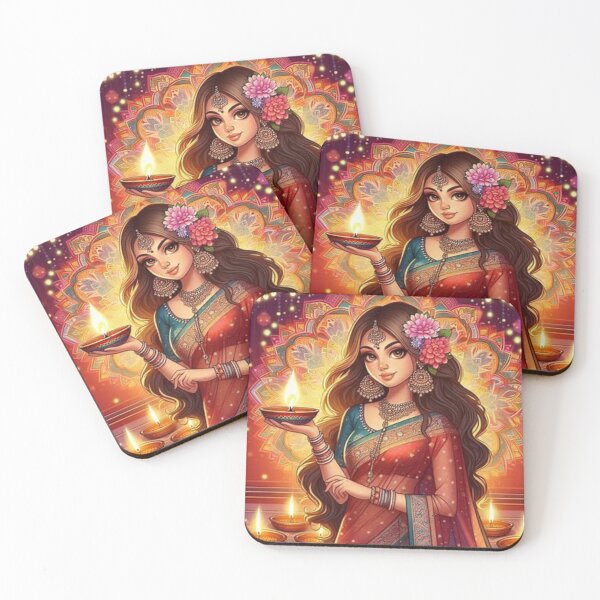 Item preview, Beautiful Indian Girl designed and sold by Mywaymylife.