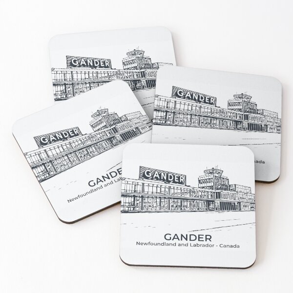 Item preview, Gander - Newfoundland and Labrador designed and sold by Lakeric Cityscapes.