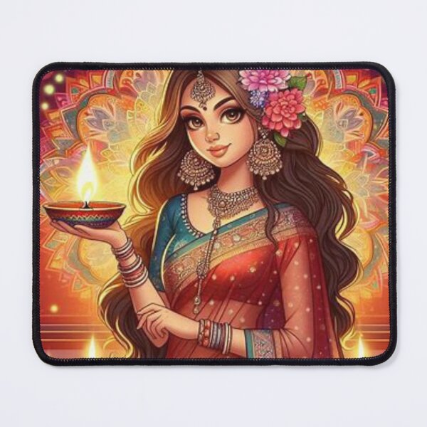 Item preview, Beautiful Indian Girl designed and sold by Mywaymylife.
