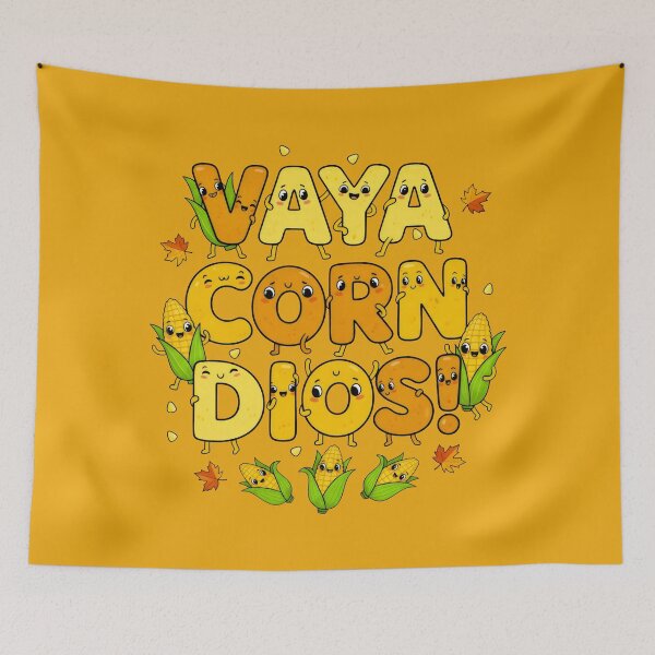 Item preview, Smiling Corn Characters with Playful Autumn Vibes designed and sold by SplashTastic.