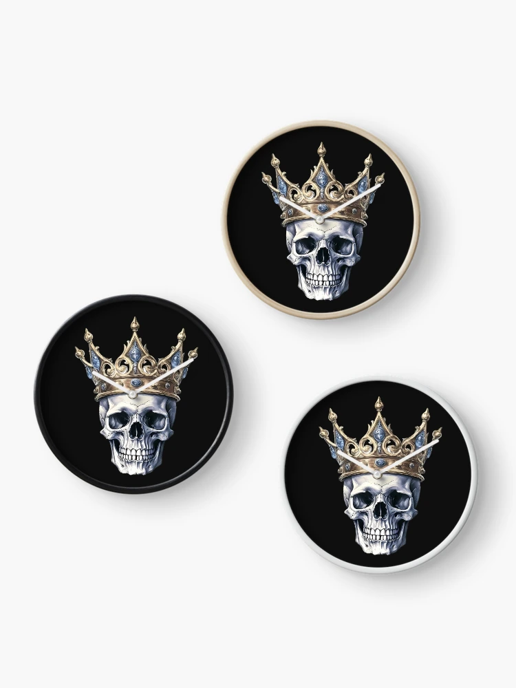 Thumbnail 3 of 4, Clock, King skeleton designed and sold by RWT-Design.