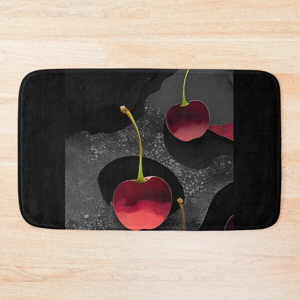 Item preview, Cherry Vibes on Dark Background designed and sold by OCeylanDesign.