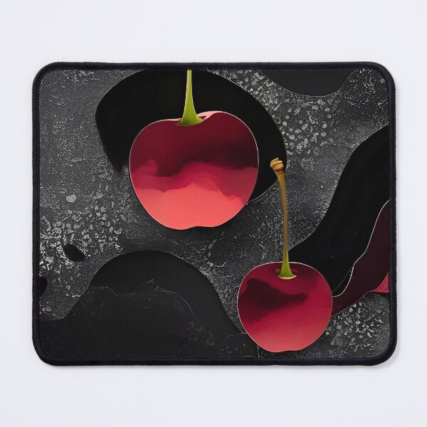 Item preview, Cherry Vibes on Dark Background designed and sold by OCeylanDesign.