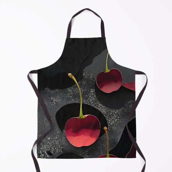 Item preview, Cherry Vibes on Dark Background designed and sold by OCeylanDesign.