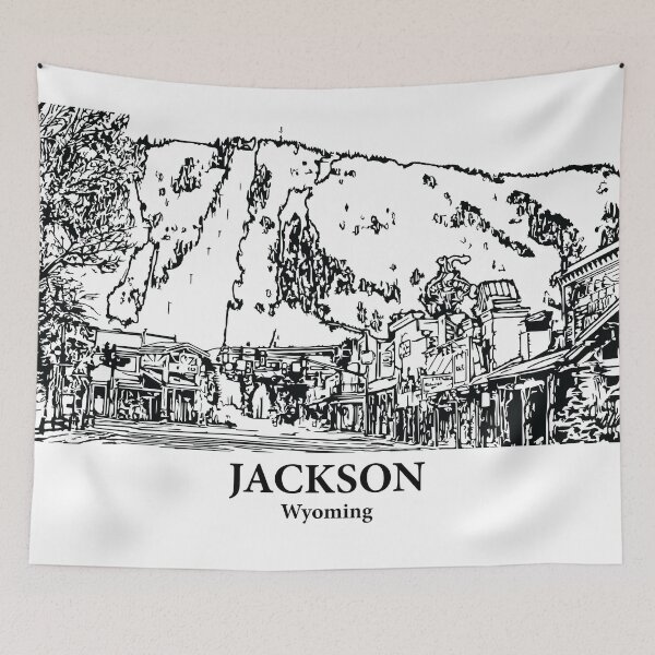 Item preview, Jackson - Wyoming designed and sold by Lakeric Cityscapes.