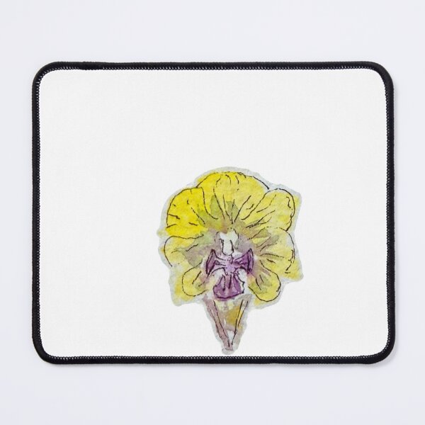 Item preview, Yellow Orchid Watercolour Botanical Illustration designed and sold by Dextricity.