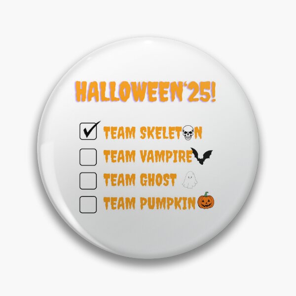 Item preview, Halloween '25! Choose your team - skeleton... designed and sold by W-McSapa.