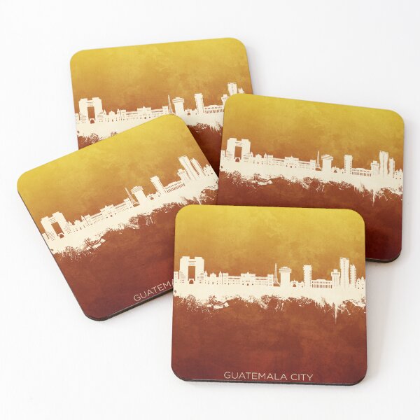 Item preview, Guatemala City Skyline Guatemala designed and sold by ArtPrints.