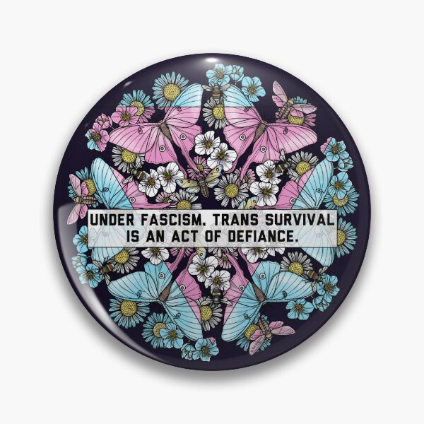 Item preview, Trans Survival Is Defiance designed and sold by Art by Veya.