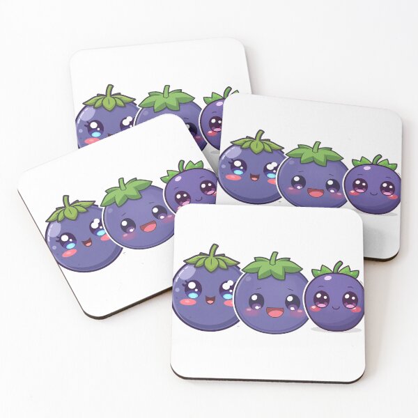 Item preview, Blue berry - Kawaii designed and sold by Myriad Finds.